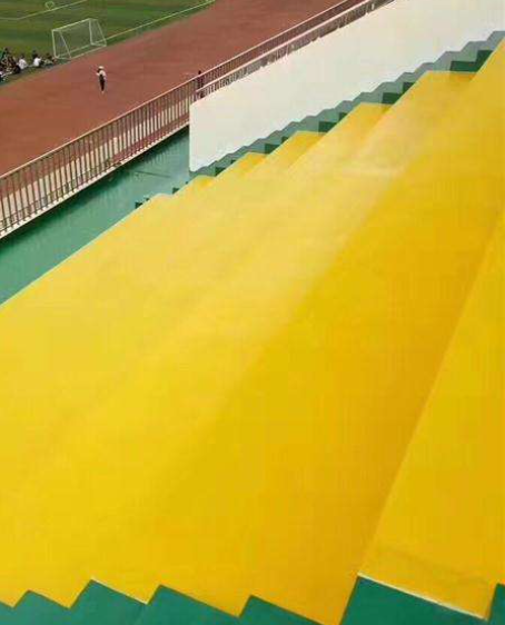 额济纳球场台阶翻新修补改造